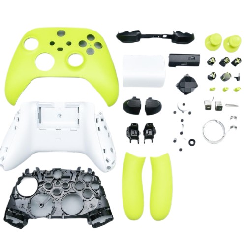 KOMPLETNA ZIELONA OBUDOWA PRZYCISKI GUMKA GRZYBKI DO PADA XBOX SERIES X S