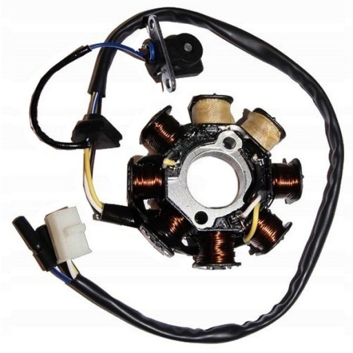 STATOR ISKROWNIK 8 CEWEK BAOTIAN BT49QT-12 50 4T