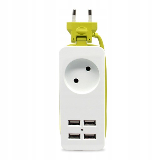 LISTWA ZASILAJĄCA PRZEDŁUŻACZ USB ANTYPRZEPIĘ