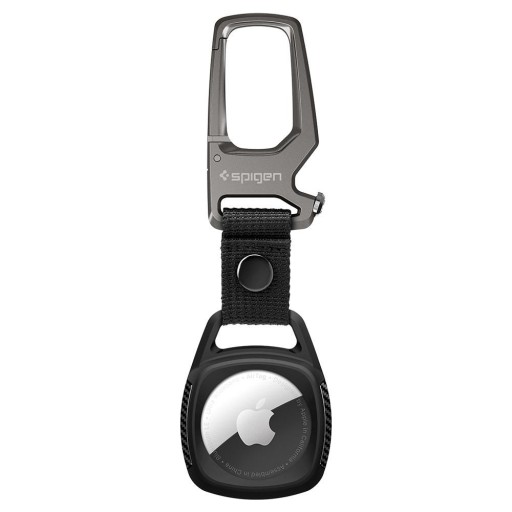 ETUI DO APPLE AIRTAG SPIGEN RUGGED ARMOR CZARNY MATOWY