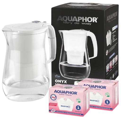 Dzbanek filtrujący Aquaphor + wkład maxfor+ Mg x2