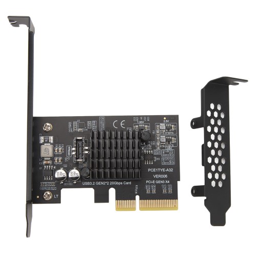 usb 3.2 gen 2 expansion card type c 20gbps asm3242 main control pcie to usb