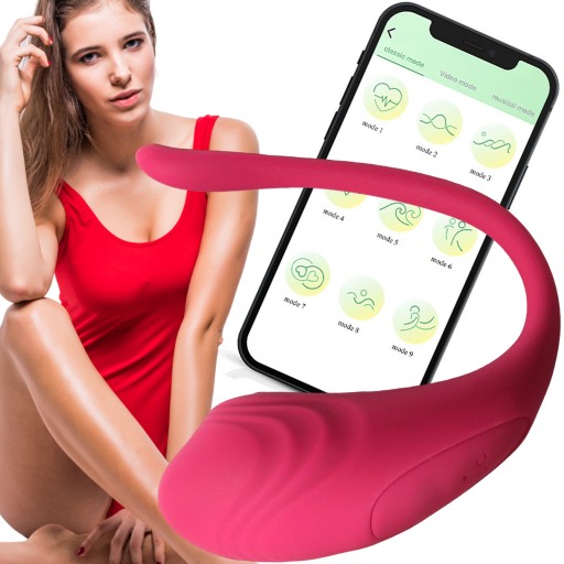 WIBRATOR PAR DAMSKI JAJKO Jajeczko Wibrujące STEROWANY Aplikacja TELEFON