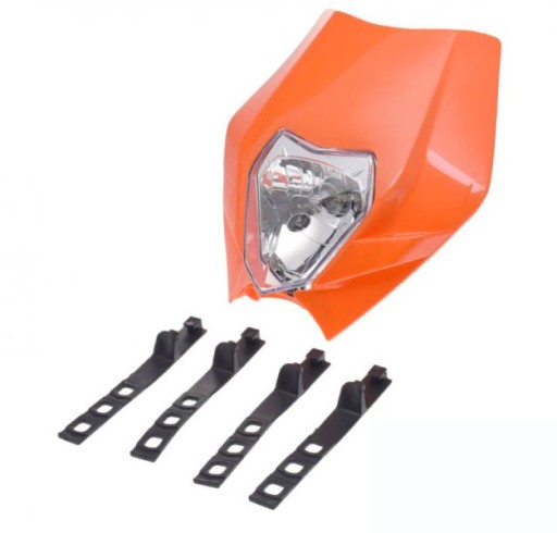 OWIEWKA PRZÓD Z REFLEKTOREM LAMPA CROSS ENDURO