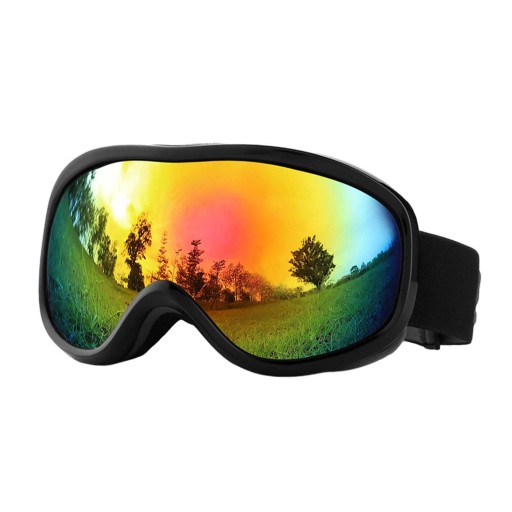 Gogle narciarskie Okulary przeciwsłoneczne Dwuwarstwowe soczewki Okulary przeciwmgielne Snowboard Style B