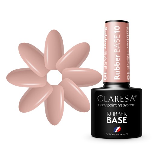 CLARESA RUBBER BASE BAZA KAUCZUKOWA 5ML HYBRYDA 10