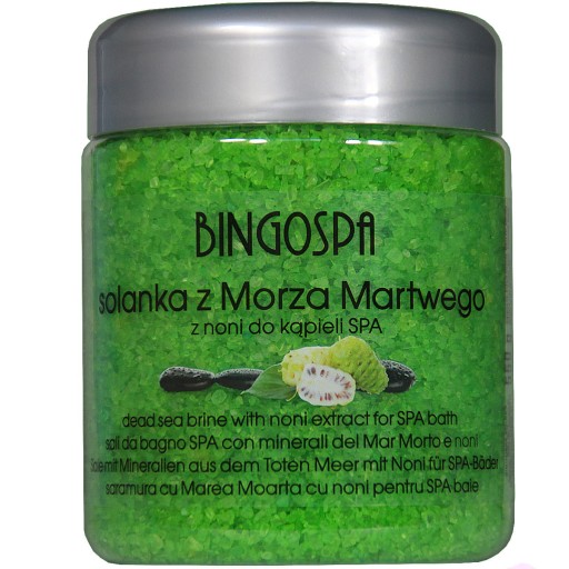 BINGOSPA Solanka z minerałami Morza Martwego i ekstraktem soku Noni 550 g