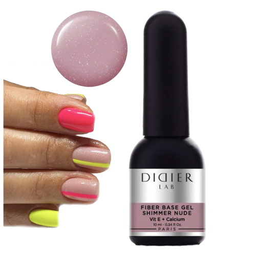 DIDIER LAB Fiber Base 10ml Shimmer Nude BAZA