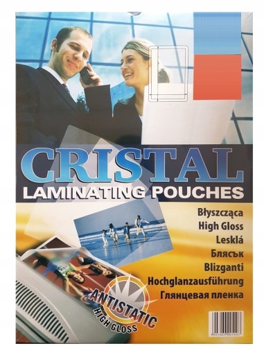 Folia laminacyjna do laminowania antystatyczna Argo 54x86 mm 80mic 100szt