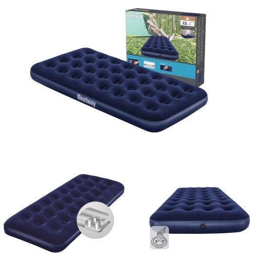 Materac Dmuchany Do Spania Jednoosobowy BESTWAY 185x76x22cm do 150kg