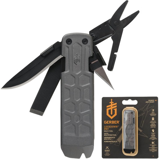 Multitool Gerber Gear LOCKDOWN PRY EDC Warsztat
