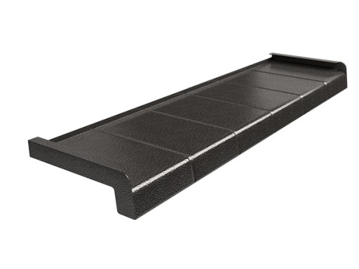 PARAPET ALU. PŁYTKA ANTYK STAL 32,5cm + Gratis
