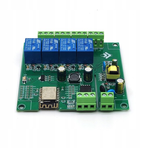 Moduł 4 przekaźniki WiFi ESP-12F DC7-28/5V