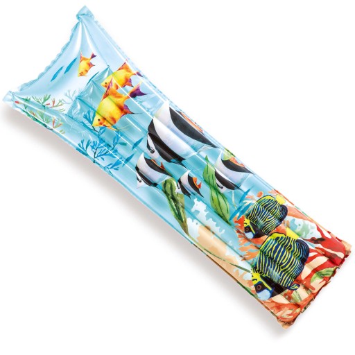 MATERAC DO PŁYWANIA RYBKI 183x69cm INTEX 59720