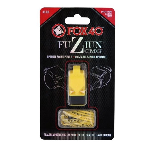 Gwizdek Fox 40 Fuziun CMG - 118 DB; ŻÓŁTY