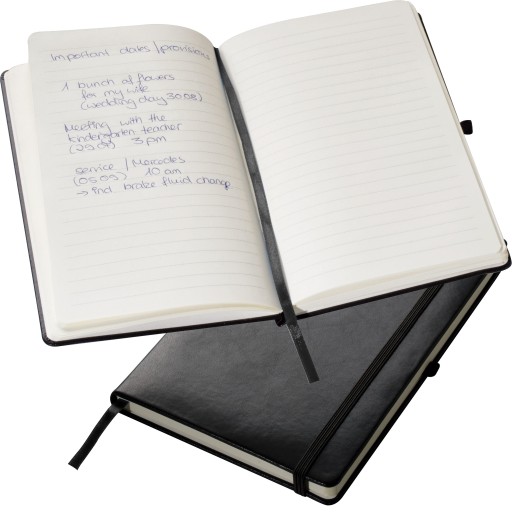 ELEGANCKI NOTES NOTATNIK ORGANIZER EKOSKÓRA A5
