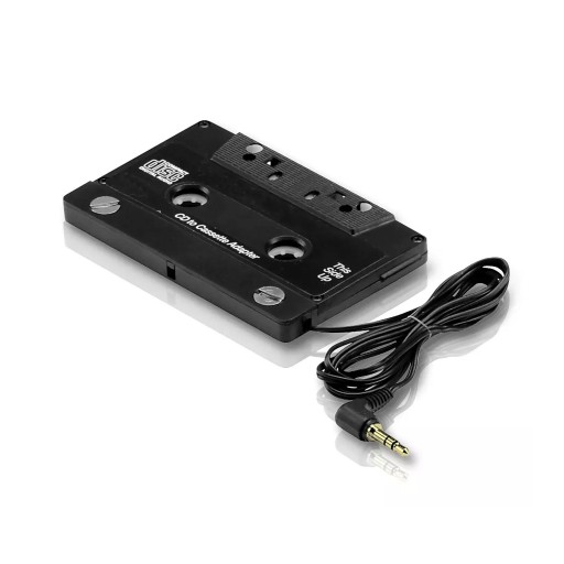 KASETA ADAPTER MP3 AUX RADIO Z KABLEM MINI JACK