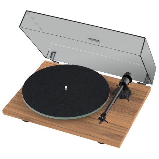 PRO-JECT T1 GRAMOFON z MM ORTOFON OM 5E ORZECH