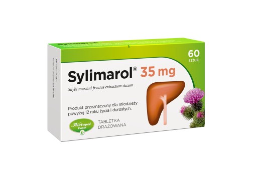 SYLIMAROL, 35MG, 60 tabletek, Herbapol