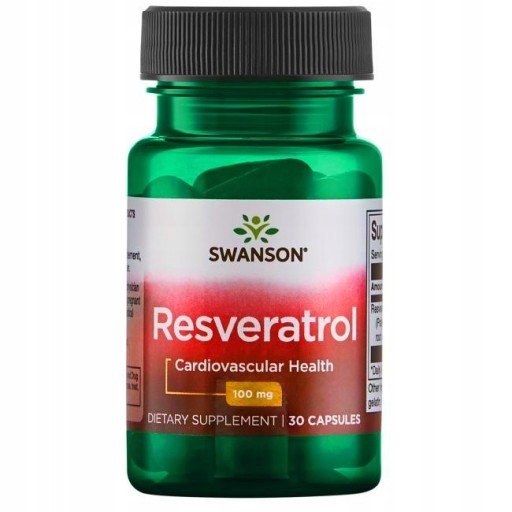 SWANSON RESWERATROL ANTYUTLENIACZ resveratrol 100