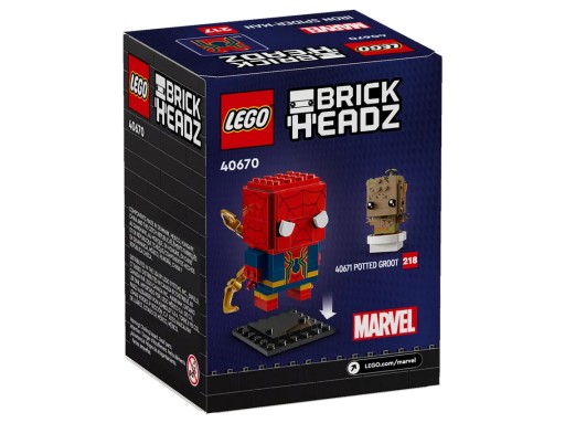 LEGO BrickHeadz 40670 - Iron Spider-Man