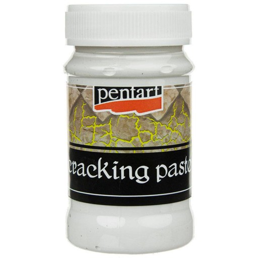 PASTA PĘKAJĄCA biała 100ml crakle spękania Pentart