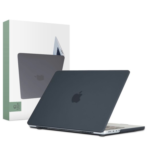 MATOWE ETUI HARD SHELL DO MACBOOK PRO 16 2021 2023 M1 M2 M3 - MATTE BLACK