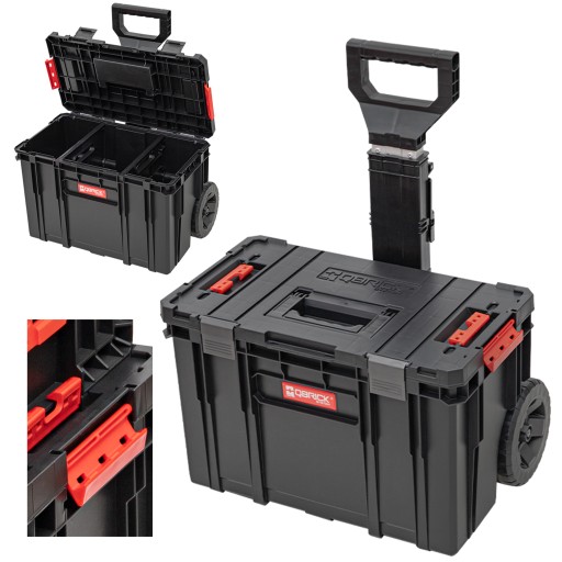 SKRZYNIA NARZĘDZIOWA NA KÓŁKACH 38L Qbrick System TWO CART Plus Vario