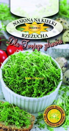 Nasiona na Kiełki Rzeżucha 30g Roltico