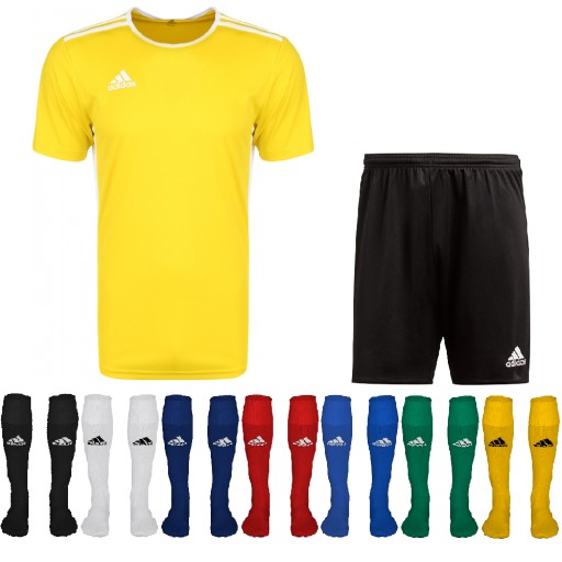 ADIDAS Dziecięcy Komplet Strój Piłkarski - 176 cm