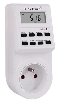 PROGRAMATOR CZASOWY WŁĄCZNIK WYŁĄCZNIK TIMER LCD