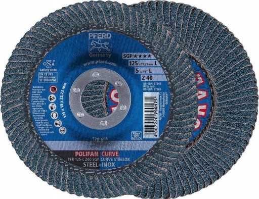 Sciernica listk./lamelk. Z 40SGP CURVE M 115mm