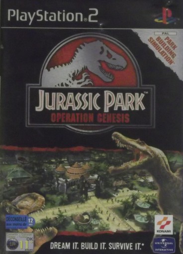 JURASSIC PARK OPERATION GENESIS PS2