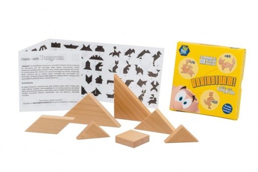 Gra Brainstorm! Puzzle seria Tangram (Puzzlomatic)