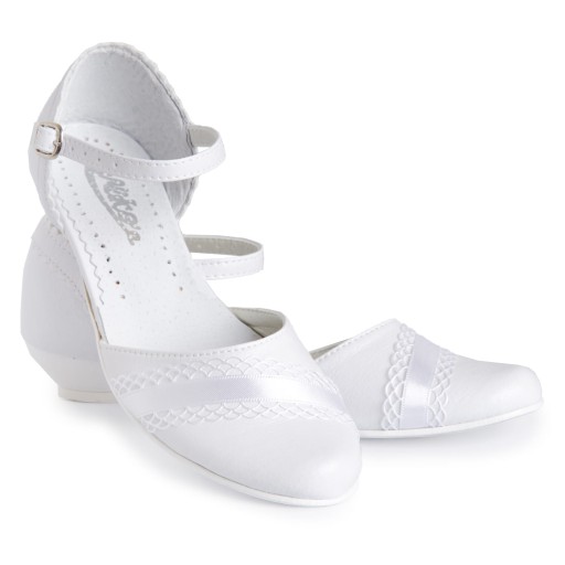 Buty komunijne dziewczęce KBD-721 - Rozmiar: 30 -
