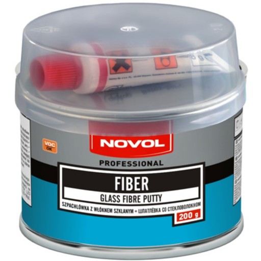 NOVOL Fiber – SZPACHLÓWKA Z włóknem szklanym 200g