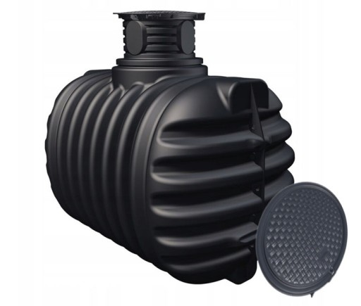 Zbiornik COMPACT 2800 l z nadbudową płaską KOMFORT - 4rain