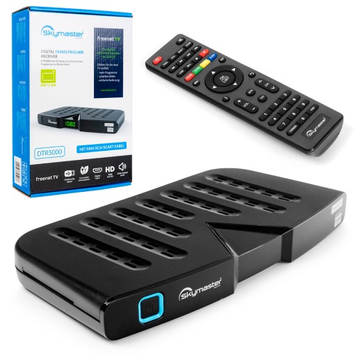 Dekoder Tuner DVB-T2 HEVC H.265 Skymaster DTR5000