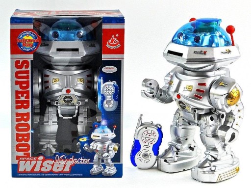 ROBOT R/C ŚWIATŁO I DŹWIĘK