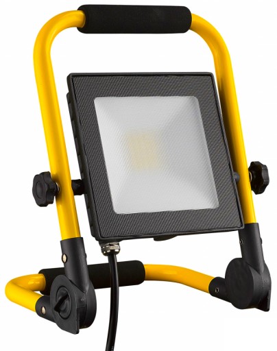 LAMPA przenośna 10W LED 1400lm LUMILEDS 4K stojak