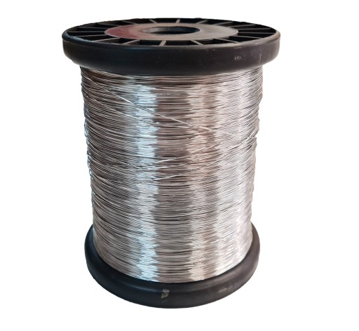 Drut nierdzewny 0,4mm pszczelarski do ramek 1kg