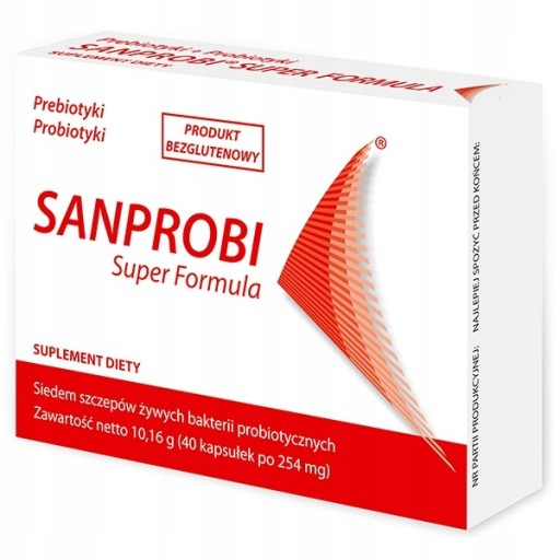 SANPROBI Super Formula probiotyk + prebiotyk 40