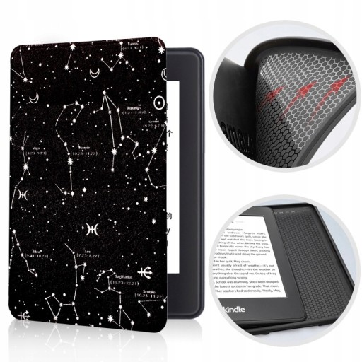 Etui do Kindle 11 Touch silikonowy tył wzory 02bur