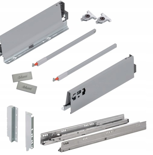 SZUFLADA TANDEMBOX ANTARO 650 WYSOKA D SZARA,BLUM