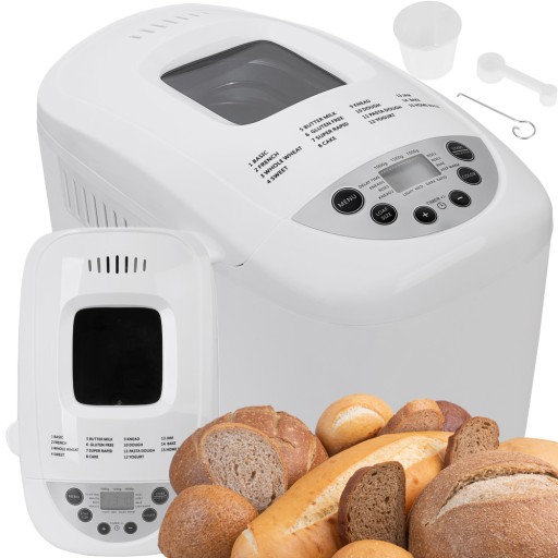 AUTOMAT DO PIECZENIA CHLEBA 15 PROGRAMÓW ZAWSZE ŚWIEŻE CHRUPIĄCE PIECZYWO