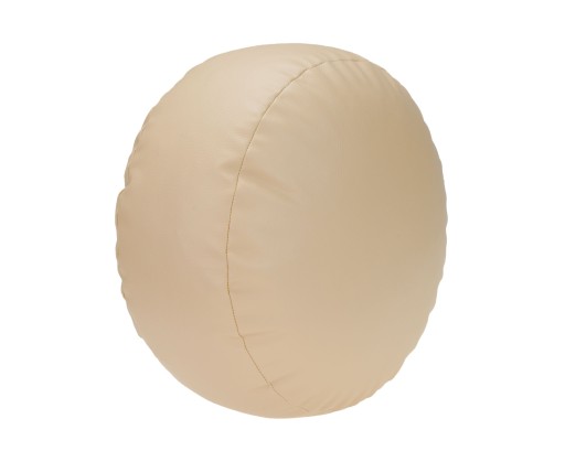 OKRĄGŁA PUFA ROLLER 40x18, PUF Z EKOSKÓRY, KOLORY