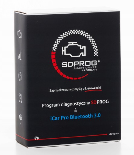 Program diagnostyczny SDPROG + interfejs iCar PRO BT 3.0 Android | VOLVO