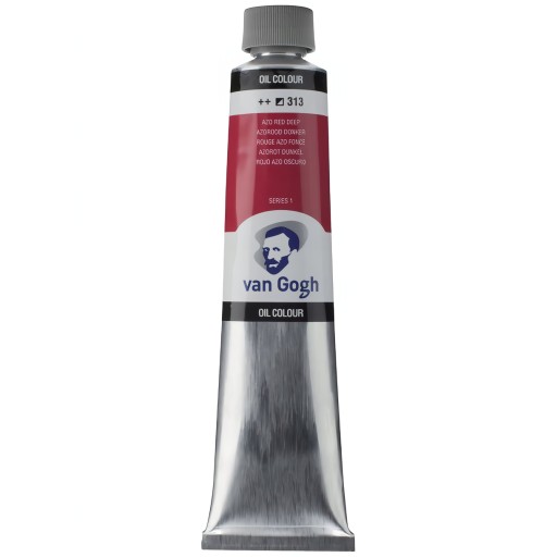 Farba olejna Talens Van Gogh 200ml ciemna czerwona Farby olejne