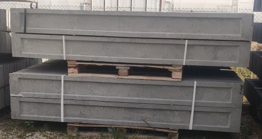 PODMURÓWKA BETONOWA PŁYTA BETONOWA GŁADKA 20x246 cm