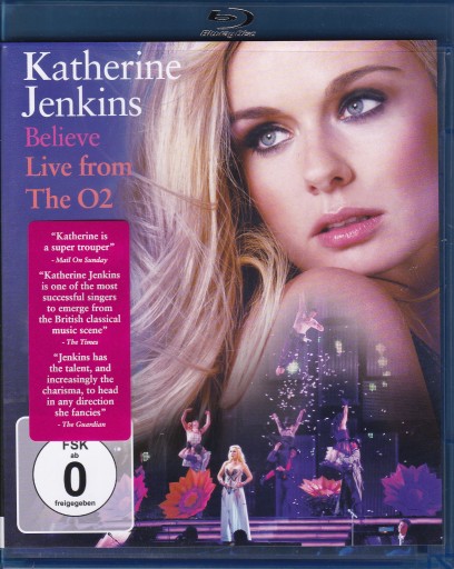 BLU RAY KATHERINE JENKINS- BELIEVE: LIVE (NOWA BEZ FOLII)